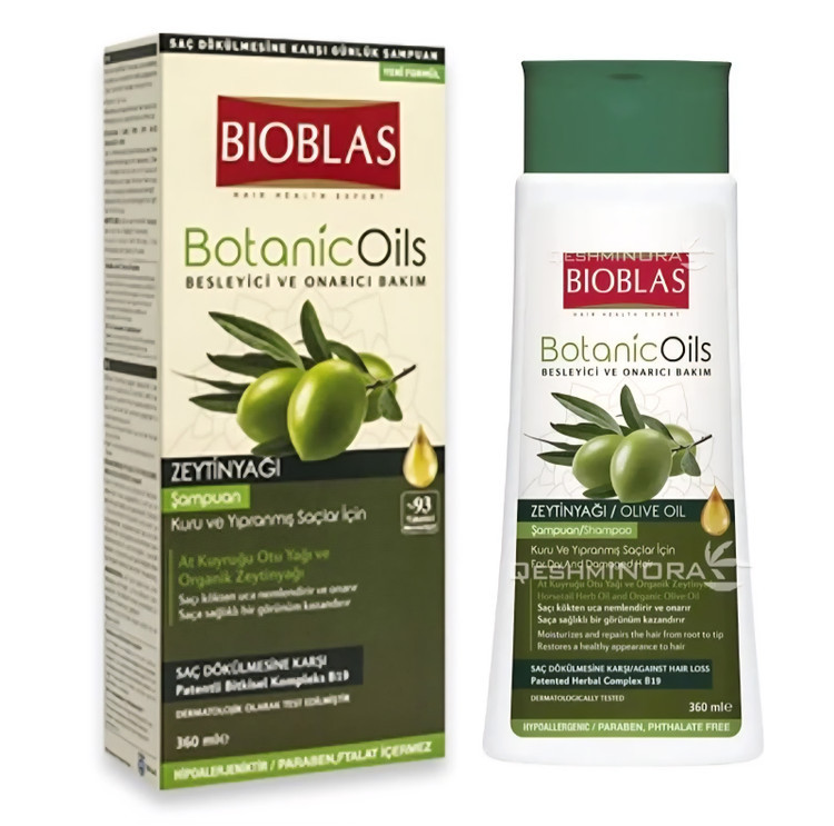 شامپو تقویت کننده و ضد ریزش مو بیوبلاس مدل Botanic حجم 360 میلی لیتر به همراه شامپو بیوبلاس(واردات قانونی از منطقه آزاد ارس)