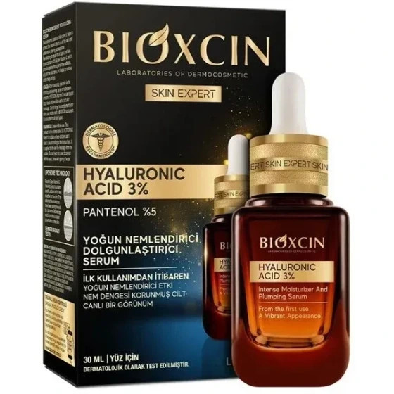 سرم آبرسان بیوکسین Bioxcin حاوی هیالورونیک اسید ۳%(واردات قانونی از منطقه آزاد ارس)