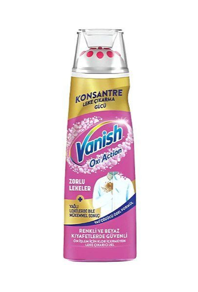 ژل لکه بر کنستانتره و قوی ونیش مدل Oxi Action(واردات قانونی از منطقه آزاد ارس)