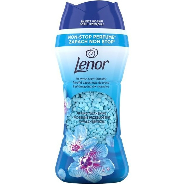 دانه های خوشبو کننده لباس لنور Lenor رایحه Spring Awakening حجم 195 گرم (واردات قانونی از منطقه آزاد ارس)