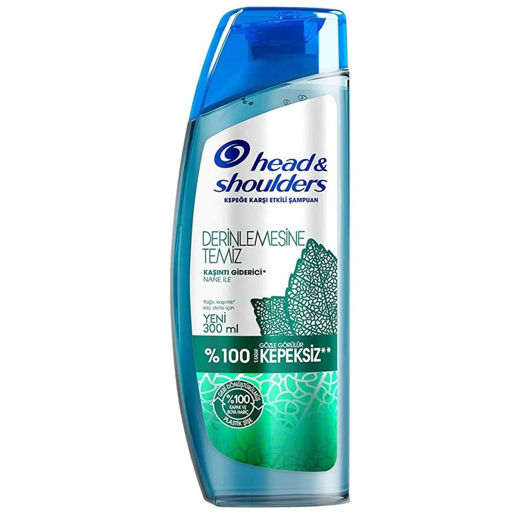 شامپو هد اند شولدرز Head and Shoulders اصل فرانسه نعنایی ضد خارش موهای چرب حجم 300 میلی(واردات قانونی از منطقه آزاد ارس)