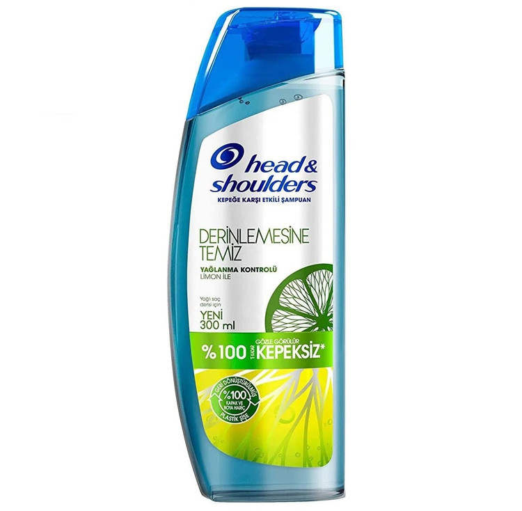 شامپو هد اند شولدرز Head and Shoulders اصل فرانسه لیمویی پوست سر و موی چرب حجم 300 میلی(واردات قانونی از منطقه آزاد ارس)