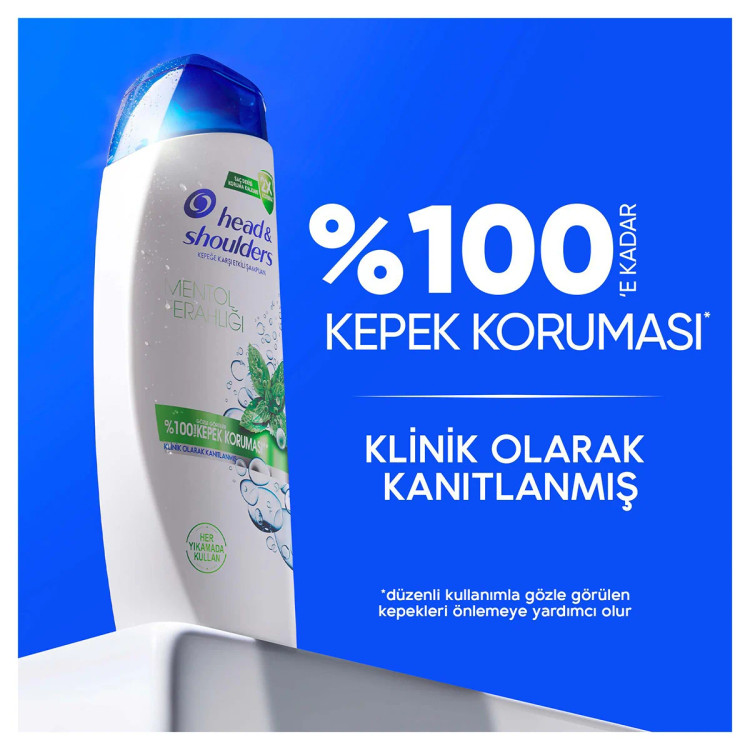 شامپو هد اند شولدرز head and shoulders مرطوب کننده پوست سر حاوی عصاره نعناع حجم 330 میلی(واردات قانونی از منطقه آزاد ارس)