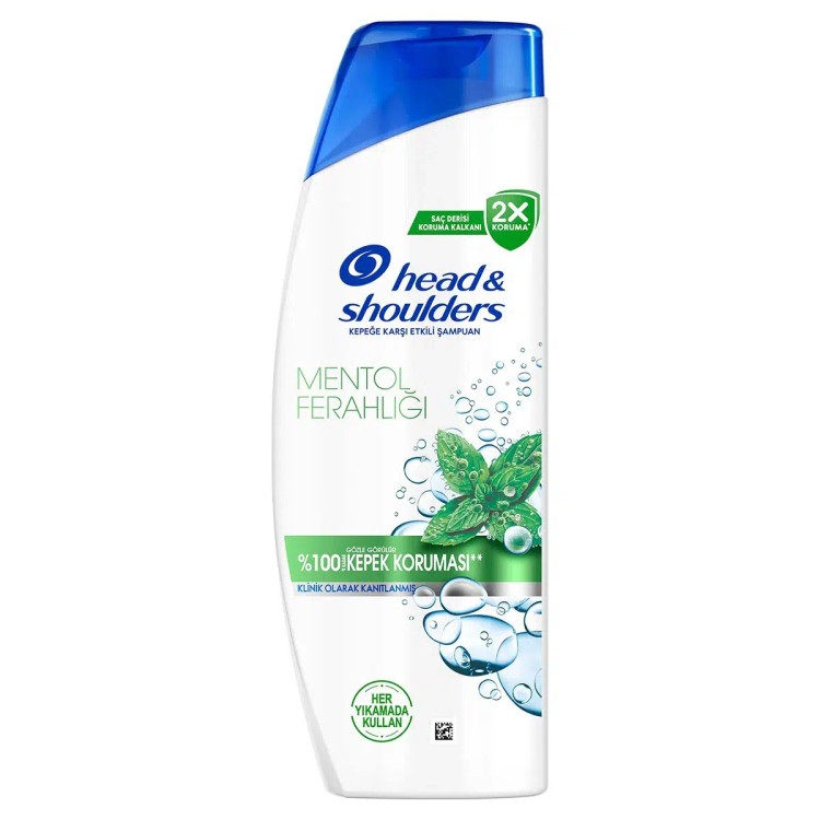 شامپو هد اند شولدرز head and shoulders مرطوب کننده پوست سر حاوی عصاره نعناع حجم 330 میلی(واردات قانونی از منطقه آزاد ارس)
