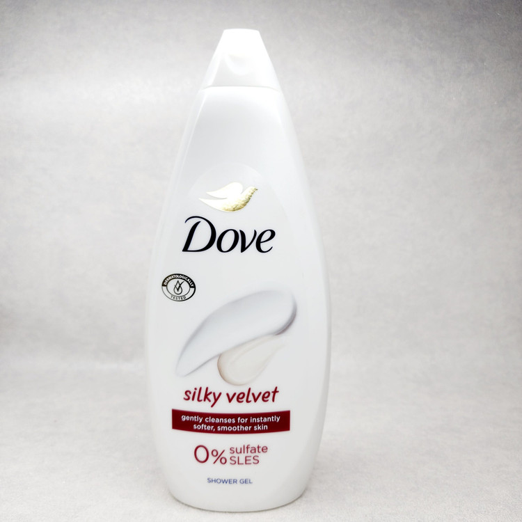 شامپو بدن بدون سولفات داو مدل Silky Velvet مناسب پوست های حساس با حجم 720 میلی(واردات قانونی از منطقه آزاد ارس)
