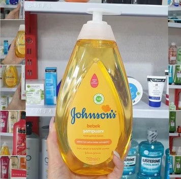 شامپو بچه johnسون مدل ببک bebek حجم 750 میلی(واردات قانونی از منطقه آزاد ارس)