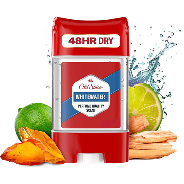 مام ژله ای ضد تعریق اولد اسپایس مردانه مدل White Water با حجم 70 میلی(واردات قانونی از منطقه آزاد ارس)