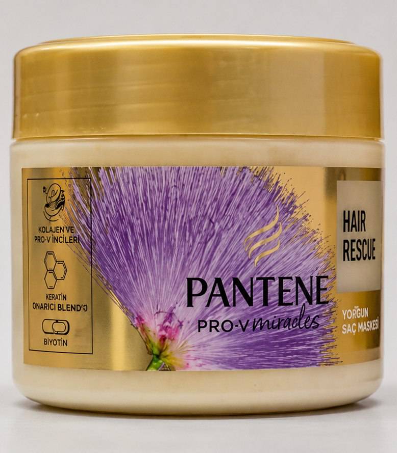 ماسک مو داخل حمام ترمیم کننده و احیا کننده موهای آسیب دیده paنتن مدل Pro-V Miracles مناسب موهای خشک، ضعیف و آسیب‌دیده حاوی بیوتین و کراتین با حجم 300 میلی(واردات قانونی از منطقه آزاد ارس)