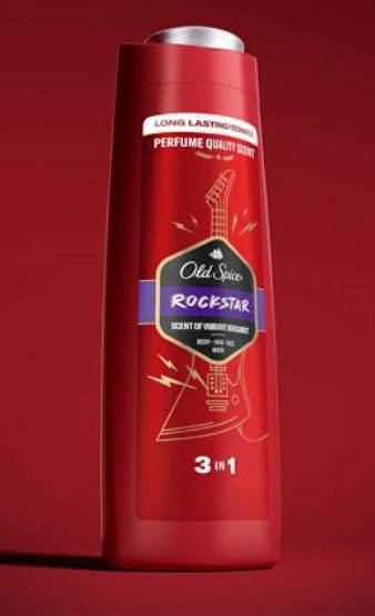 شامپو سر و صورت و بدن 3 کاره اولد اسپایس مدل Rockstar با حجم 400 میلی‌(واردات قانونی از منطقه آزاد ارس)