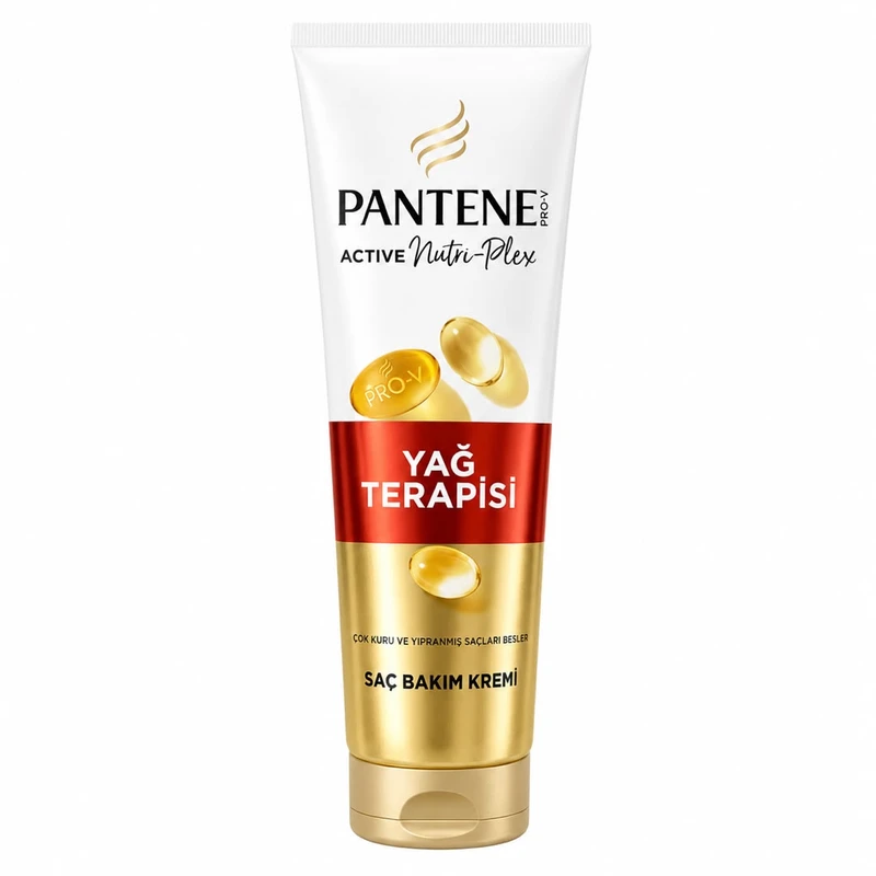ماسک مو روغن تراپی paنتن مدل Yag Terapisi مناسب موهای به شدت خشک و آسیب دیده با حجم 275 میلی(واردات قانونی از منطقه آزاد ارس)