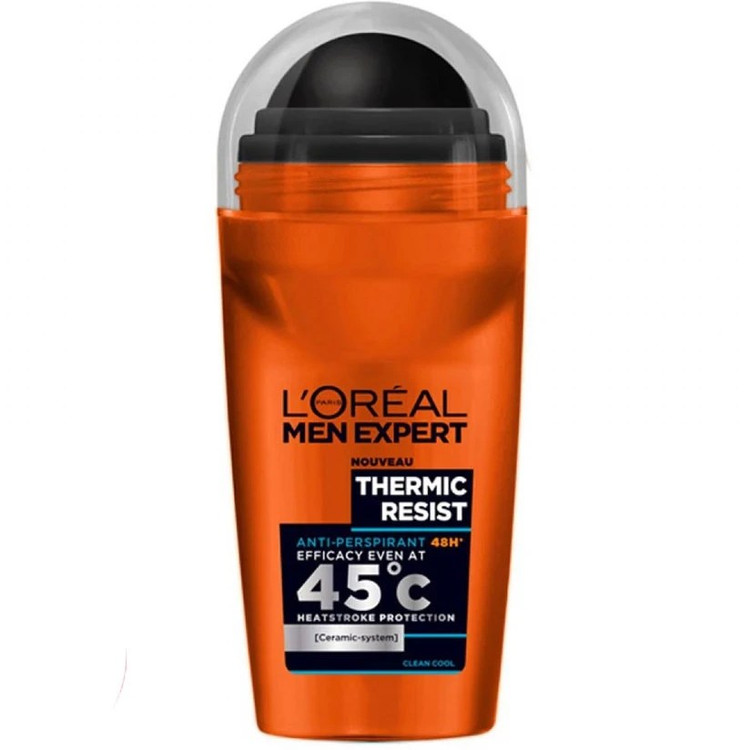 مام ضدتعریق مردانه Lورآل مدل Thermic Resist با محافظت 48 ساعته با حجم 50 میلی(واردات قانونی از منطقه آزاد ارس)