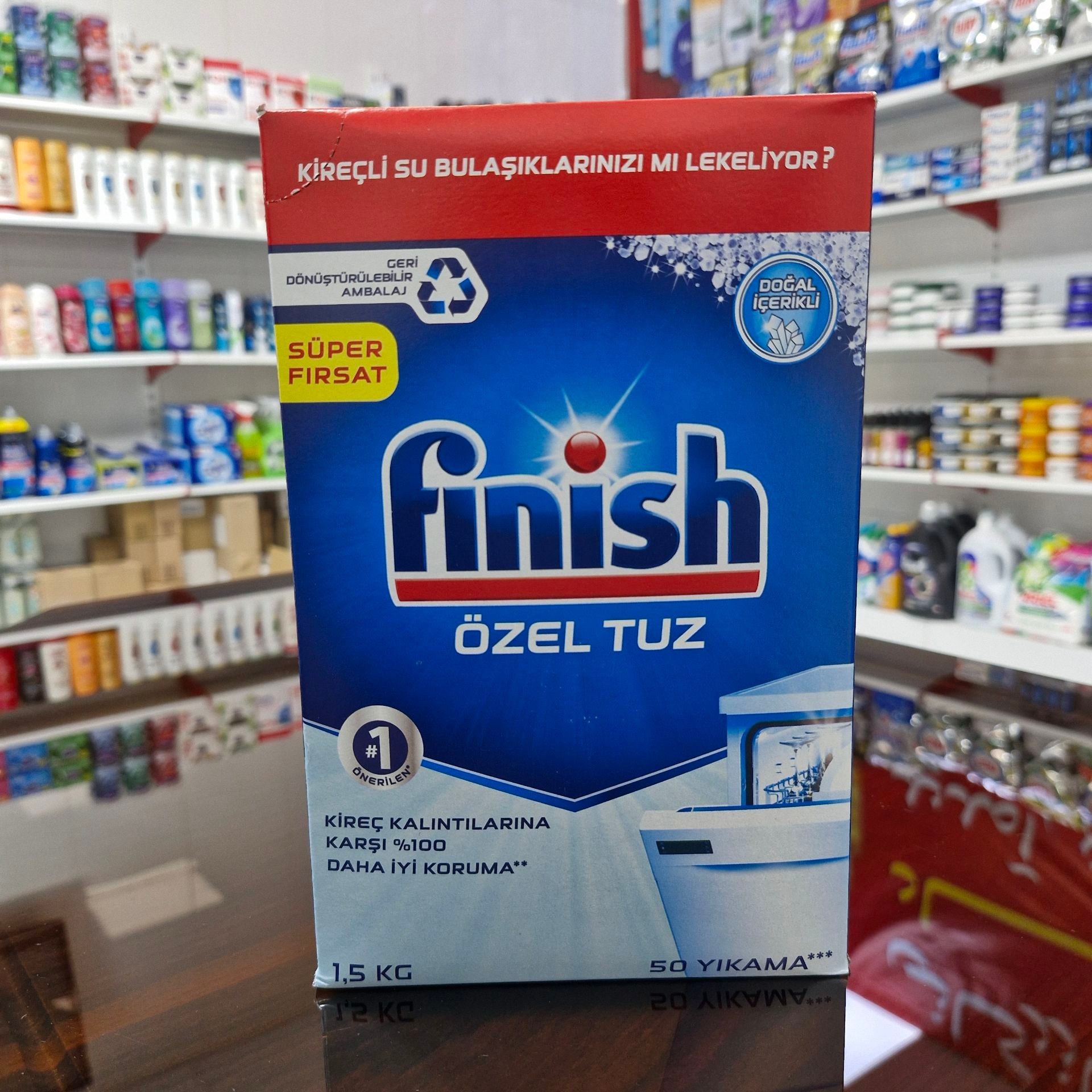 نمک ماشین ظرفشویی مدل Özel Tuz وزن ۱.۵ کیلوگرم