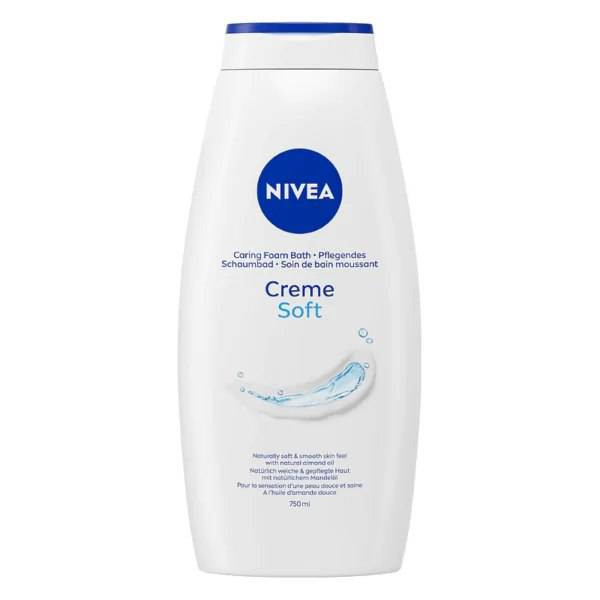 شامپو بدن Niوآ مدل CREME SOFT ، مناسب برای انواع پوست ها ، با حجم 750 میلی(واردات قانونی از منطقه آزاد ارس)