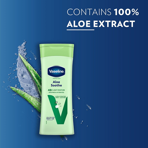 لوسیون بدن وازline مدل Aloe Soothe ، حاوی عصاره آلوئه ورا ، مناسب برای پوست های معمولی تا خشک ، با حجم 200 میلی(واردات قانونی از منطقه آزاد ارس)